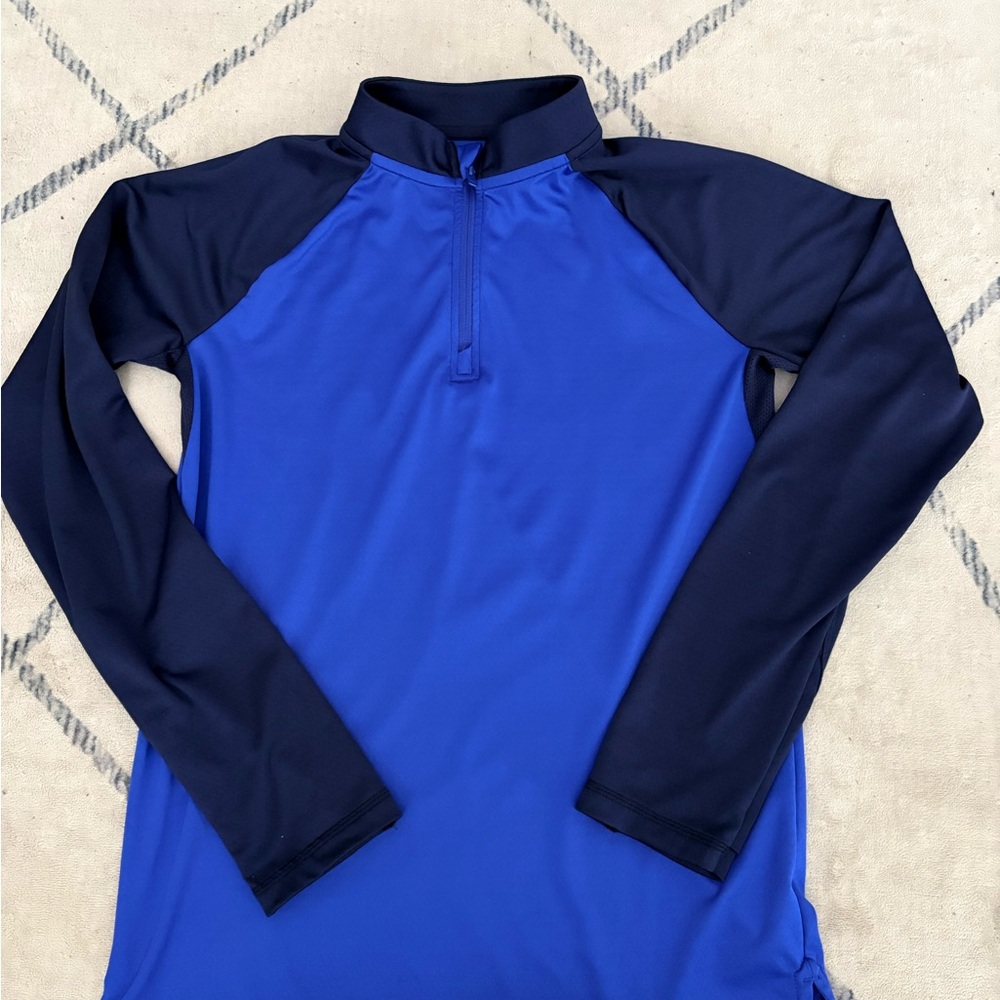 All in Motion Navy and Royal Blue Zip Jacket